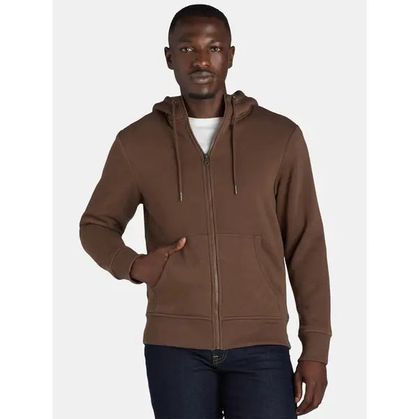 George Men's & Big Men's High Pile Fleece Lined Jacket with Hood