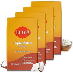 Lume Triple Milled Bar Soap (Pack of 4)