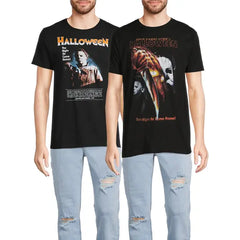 John Carpenter's Halloween Men's and Big Men's Graphic Tee Shirt
