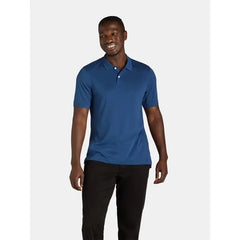George Men's and Big Men's Interlock Polo Shirt with Short Sleeves