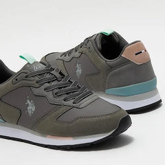 US Polo Assn Unisex Mono WMN Low Top Sneakers