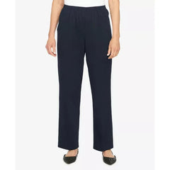 Alfred Dunner Petite Mid-Rise Casual Pants for Women