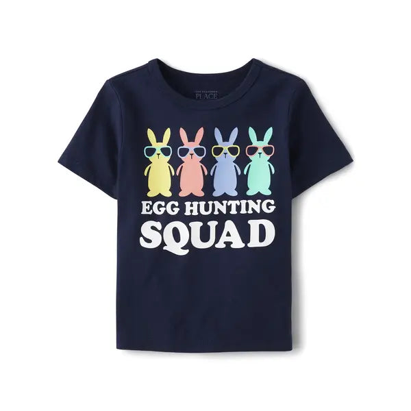 The Children's Place Toddler Boys Short Sleeve Egg Graphic T-Shirt