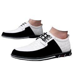 Oyedens Men's Oxfords Dress Shoes Classic Lace up Leather Formal Derby Wingtip Office Shoes for Men