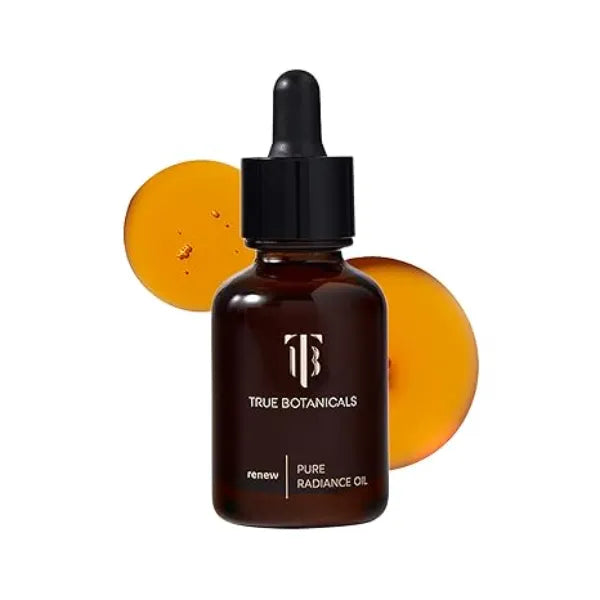 True Botanicals Renew Pure Radiance Oil Anti Aging Face Oil with Rosehip Reduces Appearance of Fine Lines & Wrinkles Deep Hydration Dermatologist Tested, Vegan, All Natural 1 fl oz 30 ml