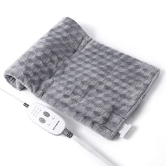 GlorySunshine Weighted Heating Pad with Massage - 6 Heat Settings for Back, Neck & Shoulder Pain Relief