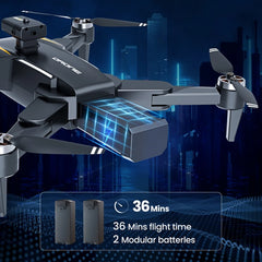 Generic D97 GPS Drone with 8K UHD Camera, Foldable Quadcopter, Brushless Motor, VR Mode & Auto Follow