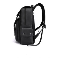 Quarryuo 15.6-inch Laptop Backpack for Men & Women – Stylish Casual Daypack for College, Work, and Travel, Black