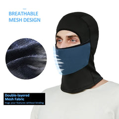 Voofly 2-Pack Balaclava Ski Mask - Windproof Thermal Fleece Neck Warmer for Skiing, Snowboarding, Motorcycling & Outdoor Use
