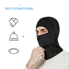Voofly 2-Pack Balaclava Ski Mask - Windproof Thermal Fleece Neck Warmer for Skiing, Snowboarding, Motorcycling & Outdoor Use