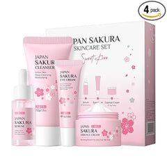 LAIKOU Skin Care Set, Skin Care Routine Kit for Women, Teen Face Care Kit Girls, Skincare Gift Set with Cleanser, Toner, Serum, Eye Cream, Face Cream for Mother's Day Christmas Birthday Daughter Wife