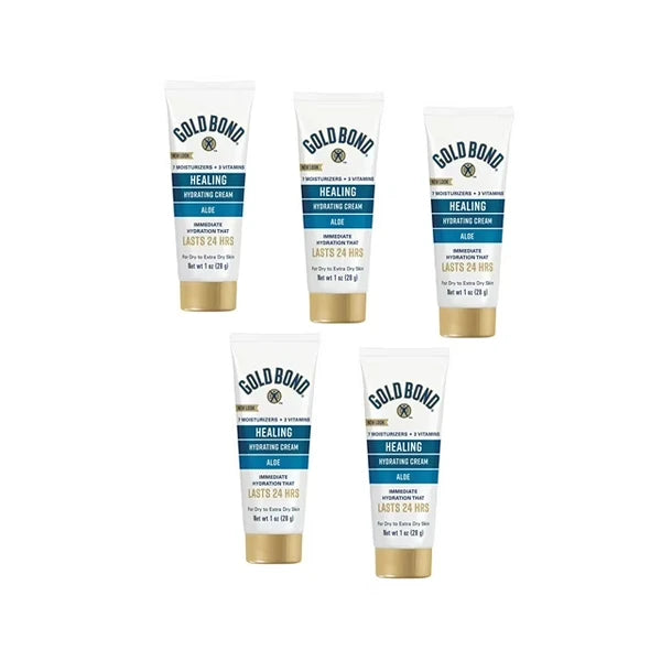 Gold Bond Ultimate Ultimate Healing Lotion, Aloe 1 oz (Pack of 5)