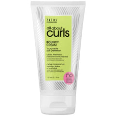 ALL ABOUT CURLS Bouncy Cream | For Curly Hair Styling | Moisturize, Define & Enhance Texture | Reduce Frizz & Boost Shine | Soft Definition | Vegan & Cruelty Free | Sulfate & Paraben Free