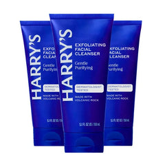 Harry's Exfoliating Face Wash for Men, Gentle Facial Skin Care Products with Volcanic Rock Exfoliant