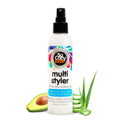 So Cozy Kids Multi Styler Hair Spray 5.2 oz – Gentle Styling Spray with Quinoa, Vitamin B5 & Aloe, Light Gel Hold, No Parabens or Sulfates