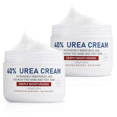 OUKEYA Urea Cream 40% – Maximum Strength Foot & Hand Cream for Dry, Cracked Skin | Deep Moisturizing Urea Lotion for Feet, Heels & Hands (Single, 2-Pack, 4-Pack, 12.35 oz Options)