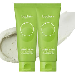 beplain Mung Bean pH-Balanced Cleansing Foam for Sensitive Skin