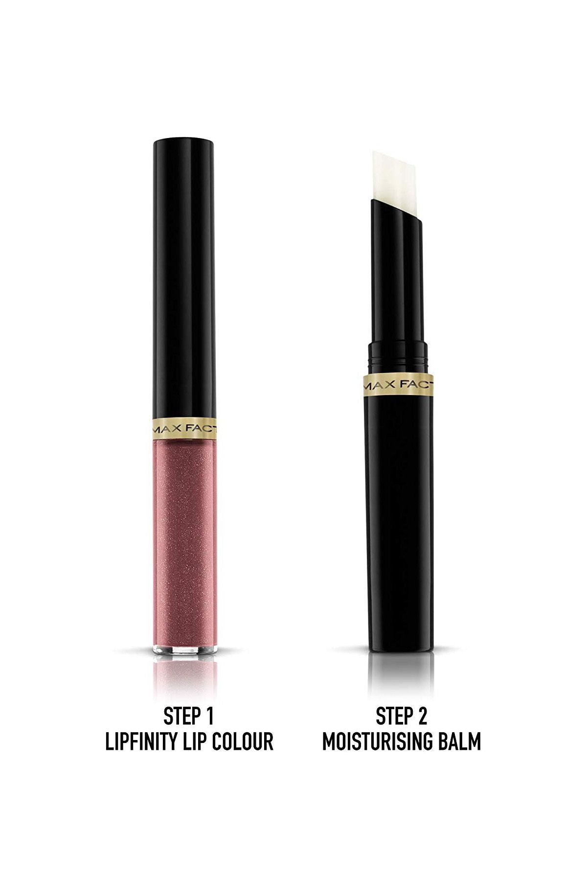 MaxFactor Lipfinity Lip Colour Lipstick 2step Long Lasting 310 Essential Violet 2.3 Ml + 1.9 G - AllurebeautypkMaxFactor Lipfinity Lip Colour Lipstick 2step Long Lasting 310 Essential Violet 2.3 Ml + 1.9 G