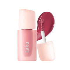Laka Popping Balloon Lip Stain Mini, Glossy Plumping Tint, Moisturizing, Non Sticky Texture for All Day Hydration, K Beauty