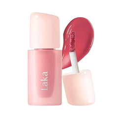 Laka Popping Balloon Lip Stain Mini, Glossy Plumping Tint, Moisturizing, Non Sticky Texture for All Day Hydration, K Beauty