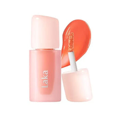 Laka Popping Balloon Lip Stain Mini, Glossy Plumping Tint, Moisturizing, Non Sticky Texture for All Day Hydration, K Beauty
