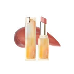 Joocyee Glazed Lip Tint, Lightweight Moisturizing Lip Oil Film Glossy Lipstick, Essence-Infused Hydrating Lip Balm with Squalane & Jojoba Oil Long Lasting Mirror Finish