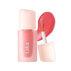 Laka Popping Balloon Lip Stain Mini, Glossy Plumping Tint, Moisturizing, Non Sticky Texture for All Day Hydration, K Beauty