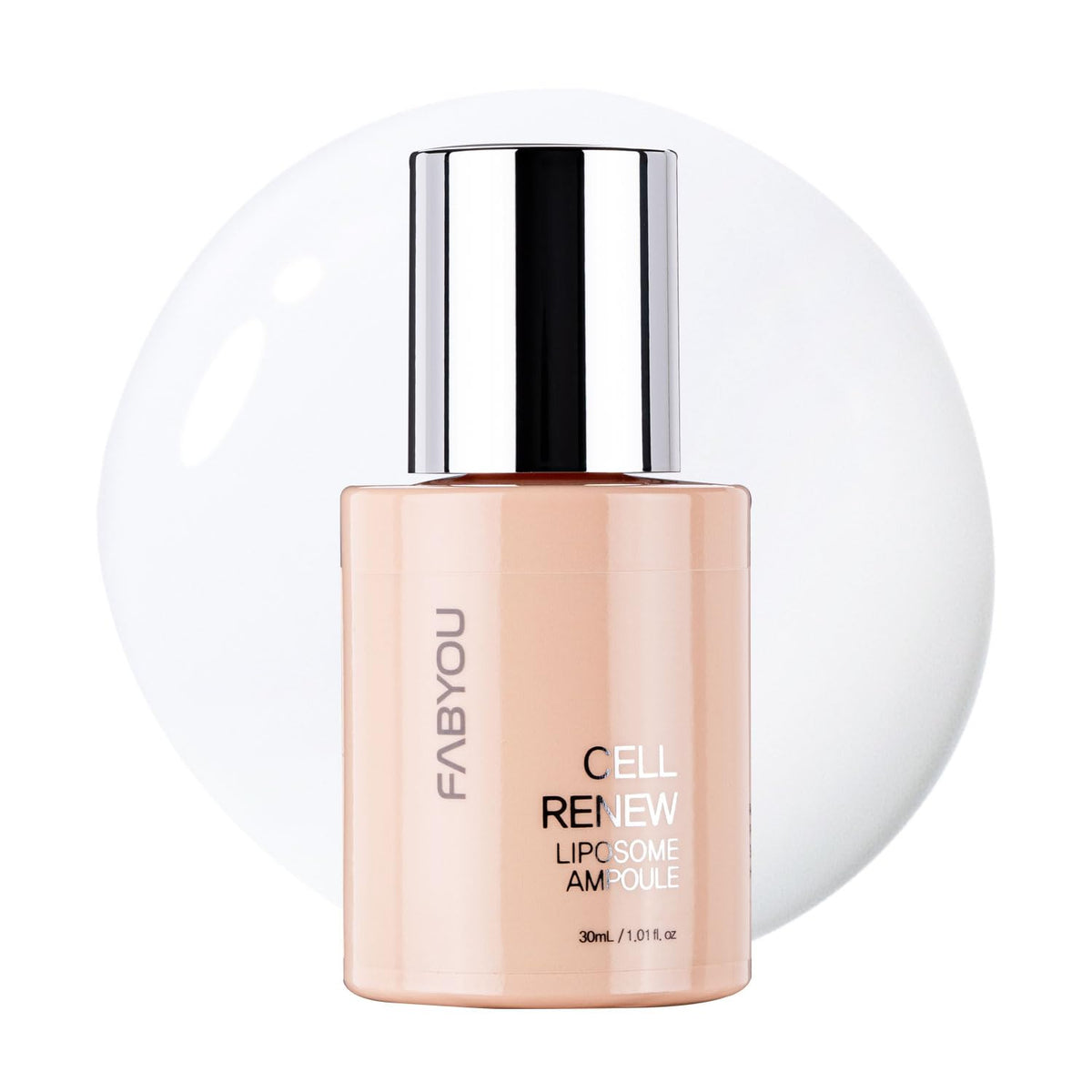 Fabyou Cell Renew Liposome Ampoule 30ml - Anti-Aging EGF Stem Cell Serum with CICA Exosome, Korean Skin Care for Skin Repair, Deep Hydration & Firming