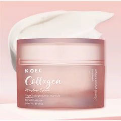 KOEC Triple Collagen Moisturizer with Niacinamide & Hyaluronic Acid – For Smooth, Youthful Skin