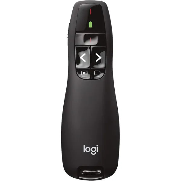 Logitech R400 Wireless Laser Presentation Remote - Black