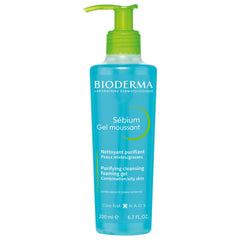 BioDerma Sebium Gel Moussant Face Wash (200ml)