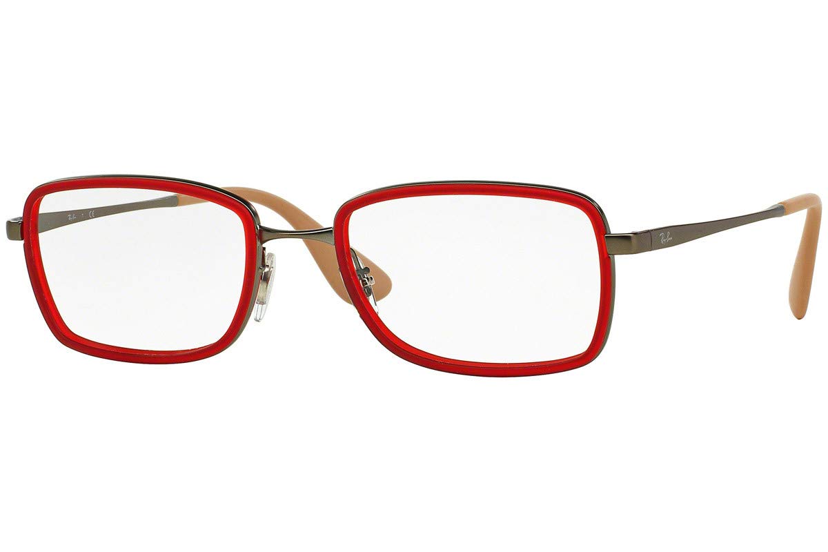 Ray-Ban Eyeglasses Vista RX 6336 2856 RUBBER RED