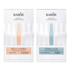 BABOR Multi Vitamin & Hydra Plus Ampoule Serum Concentrate Bundle