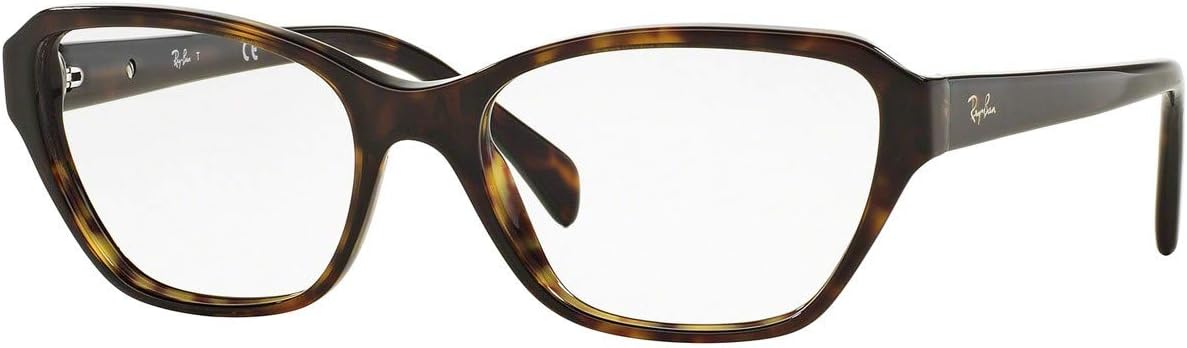 New Ray-Ban Optical 0RX5341 Sunglasses, Brown (Shiny Havana), 53