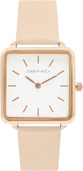 Joker & Witch Emily Square Watch for Women - Pink