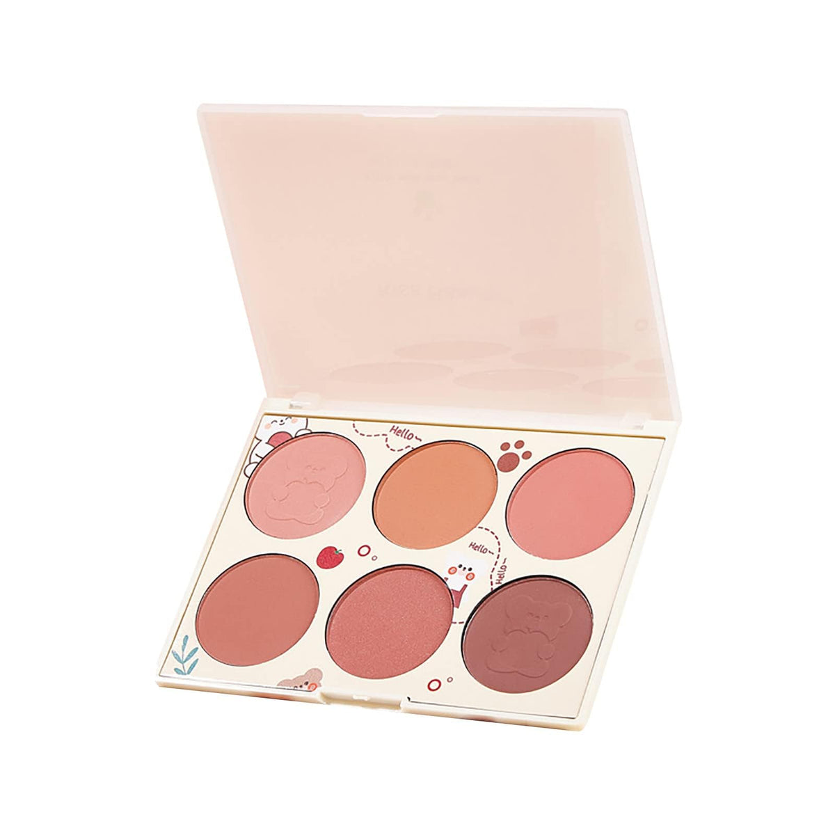 Blushes, Azonee 6 Colors Pearlescent Blushes Powder Bright Facial Blushes Profile And Highlight Blushes Facial Beauty Makeup Blushes Glow on