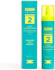ISDIN Acniben Night Concentrate, Overnight Treatment for Acne & Blemish Control- 27ml