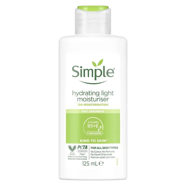 Simple Sensitive Skin Experts Hydrating Light Moisturizer, 4.2 FZ (Pack of 3)