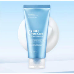 KOEC Pore Care Foam Cleanser – Deep Cleansing Face Wash with Hyaluronic Acid & Plant Extracts
