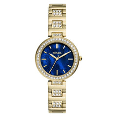 Fossil Karli Three-Hand Gold-Tone Stainless Steel Watch - BQ3924