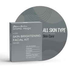 Aroma Magic Skin Brightening Facial Kit For Men 4 step ( salon Range)
