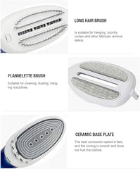 GStorm - Portable Garment Steamer, Portable Clothes Steamer Fabric Steamer Steam Cleaner For Clothes Dress Steamer Iron Steamer For Clothes Garment Steam Cleaner (Blue)