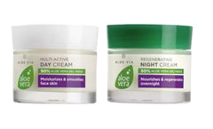 LR Health&Beauty Aloe Via Aloe Vera Multi Active Day and Night Face Cream Set of 2 Smoothing Skin 50 ml Best Gift Kit