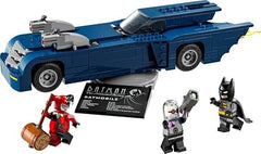 LEGO DC Batman with the Batmobile vs. Harley Quinn and Mr. Freeze, Car Toy, Super-Hero Vehicle Set, with 3 Minifigures, Birthday Gift for 8 Plus Year Old Boys and Girls 76274