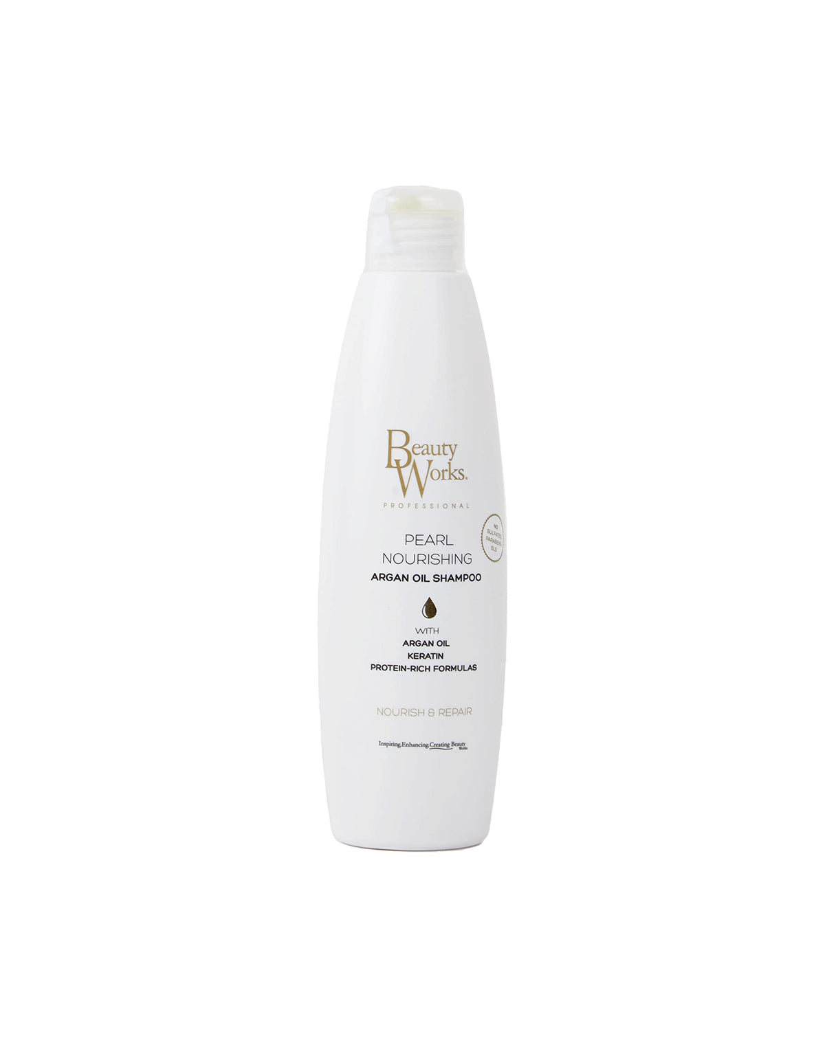 Beauty Works Pearl Nourishing Sulphate Free Argan Oil Shampoo 250 ml