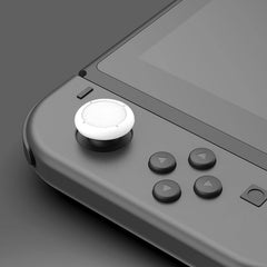 Goerpn 6 Pcs Replacement Joystick Covers for Nintendo Switch OLED Thumb Caps Grips Analog Thumbstick Replacement Caps for Nintendo Switch & Switch Lite Comfortable Joystick Covers for Gaming (White)