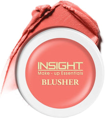 Insight Cosmetics Crème Blusher, Face Makeup, Soft Salmon, 3.5 gm(B-02=01)