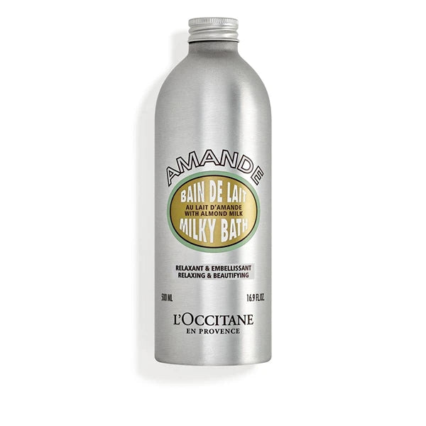 L'OCCITANE Foaming Bath: Relaxing Lavender, Comforting Shea, Beautifying Almond Milk, Citrusy Verbena, Cleansing Bubble Bath, 16.9 Fl. Oz