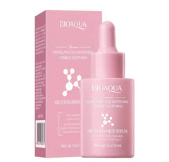 BIOAQUA Vitamin C Retinol Hyaluronic Acid Serum, Moisturising Face Essence for Brightening and Firming, 30ml (Pink)