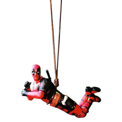 TERRIFI Funny Anime Car Mirror Accessories - Cute Rearview Hanging Ornaments and Unique Auto Interior Decor for Vehicle Charm and Style